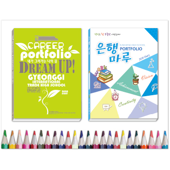 [표지독판]40절 레인보우 팬시 다이어리