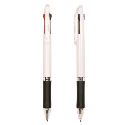 밀룩스 3색펜 (화이트) 0.7mm