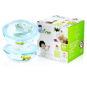 락앤락 비스프리 테이블탑 원형돔형2p세트(420ml*2