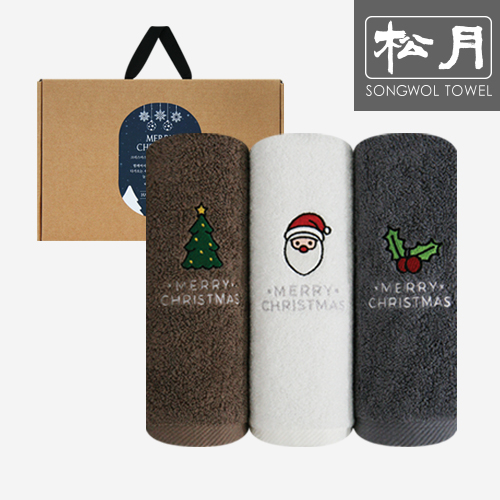 송월 크리스마스 산타트리자수 150g (3매세트)