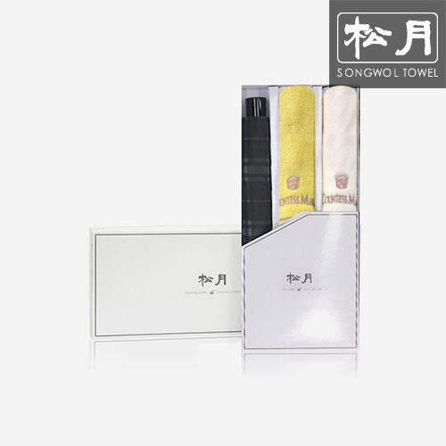 송월 3단 모던체크 1p + 카운테스마라 센치150g 