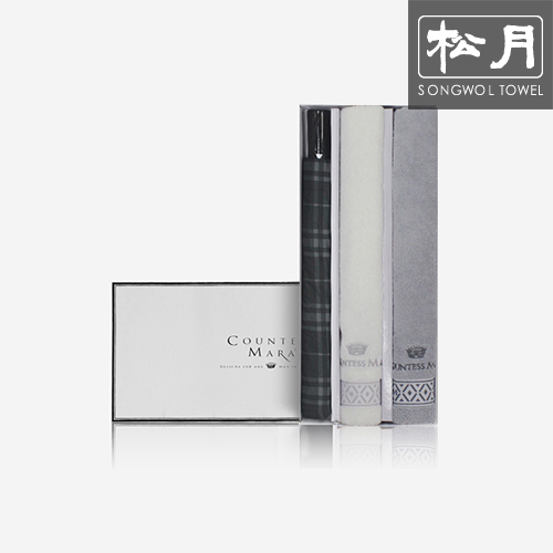 송월 2단 모던체크 1p + 카운테스마라 맥스150g 