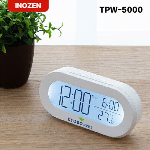 스누즈 멀티 탁상시계 INOZEN TPW-5000