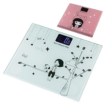 사각 LCD 백라이트 체중계