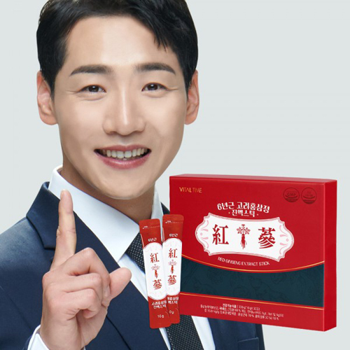 [바이탈타임]  6년근 고려홍삼정 진액스틱 10ml*3
