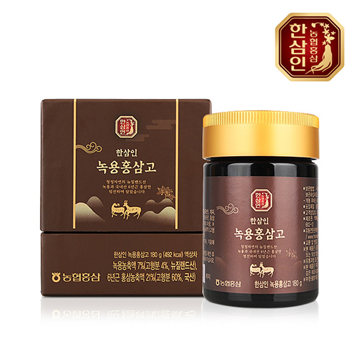 [한삼인] 녹용홍삼고 180g x 1병