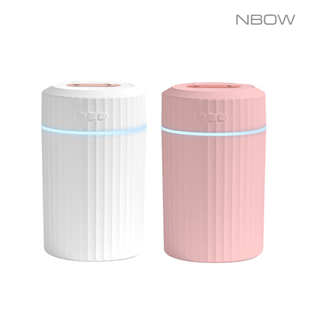 엔보우 네온무드조명 듀얼 대용량가습기 2L