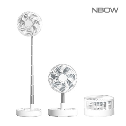엔보우 탁상용 폴더블 회전 무선선풍기 모노플립