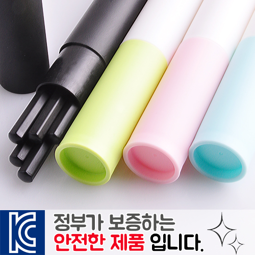 흑목육각미두연필 5p [바닐라원통케이스]