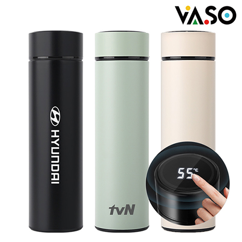 [바쏘] 스마트 온도계 진공텀블러 500ml