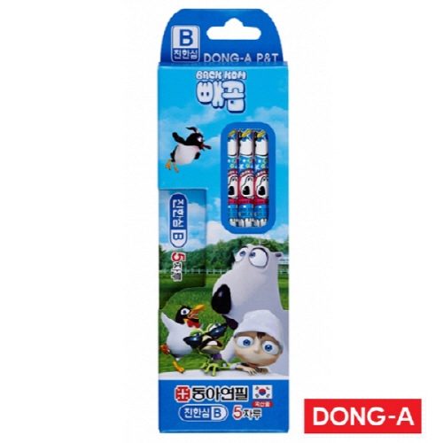 동아 빼꼼연필 5P세트