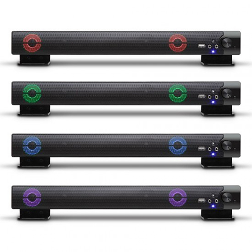캐맥 K-3 RGB LED 사운드바 스피커