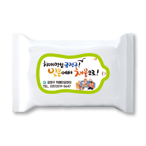 30매 백색물티슈