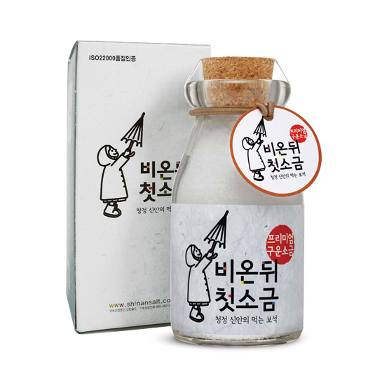 비온뒤첫소금 프리미엄 구운천일염 낱개포장