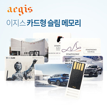 이지스-카드형 슬라이드 USB메모리 (4GB/8GB/16GB/32GB/6