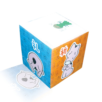 메모형 측면컬러 전사메모지 (M8080)