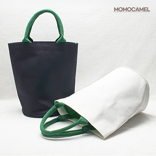 모모카멜 데일리 에코백 원통형 30*28*19cm (H