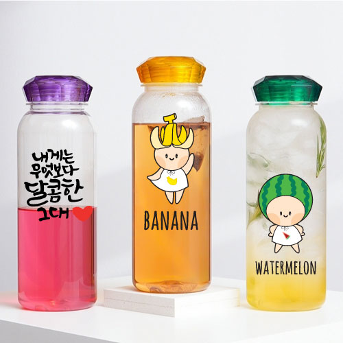 대용량 크리스탈 트라이탄보틀 1000ml