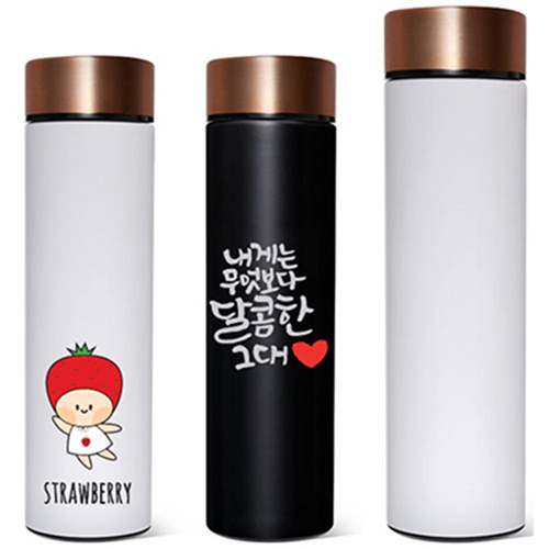 [아리에나] 골드탑 수납형 304 스텐 텀블러 500ml
