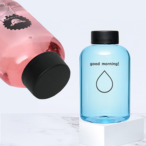 납작보틀 에코젠보틀 300ml (PP뚜껑)