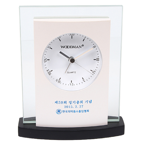 우드탁상 시계 AP-220