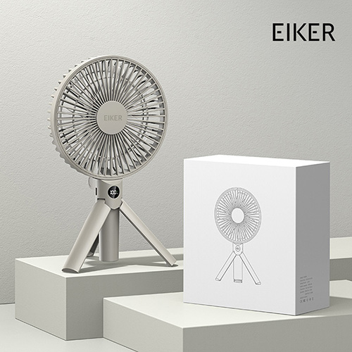 EIKER 삼각거치대 캠핑 무선 선풍기
