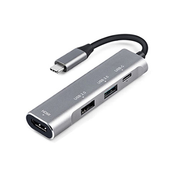 프리미엄 알루미늄 USB 3.1 Type-C 4 in 1 멀티 허브 sy