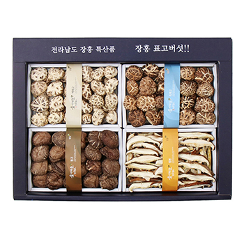 장흥표고버섯 백화고혼합특선2호