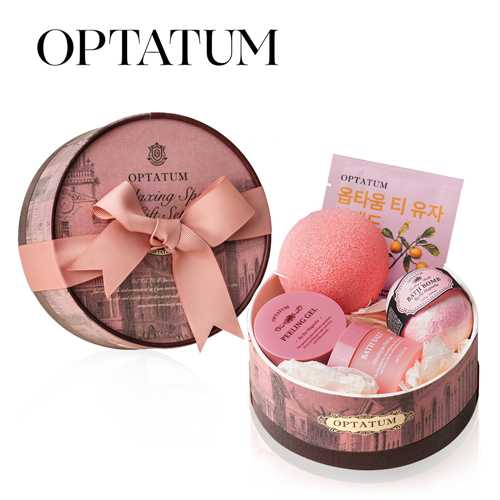 옵타움 OPTATUM 릴랙싱 스파 5종 선물세트(배쓰솔