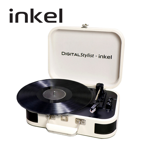 인켈 인테리어 LP 턴테이블 플레이어 블루투스 스피커 (IK-S3050L