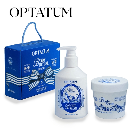 옵타움 OPTATUM 바디용품 각질케어 쿨링 멜팅 바디 스크럽 & 리셋 바디워시 2종 세트