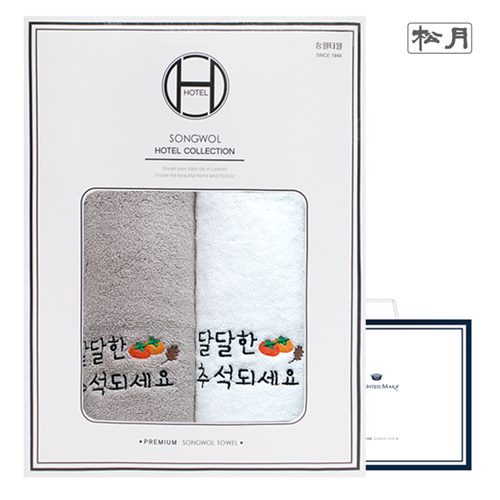 송월 달달한 추석 150g 2매세트+쇼핑백