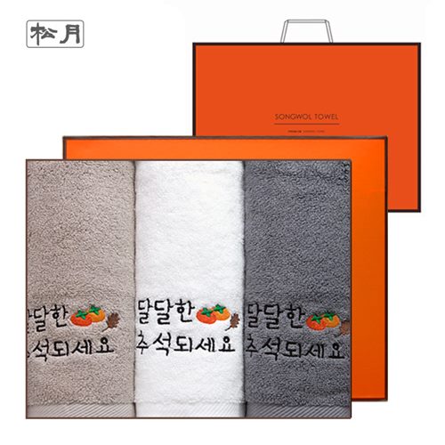 송월 달달한 추석 150g 3매세트+쇼핑백