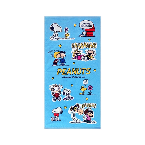 송월타올 스누피 러브76 비치타월(76x152cm) 바스타올