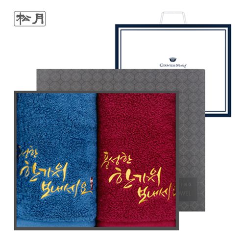 송월 프리미엄 추석 170g 2매선물세트+쇼핑백