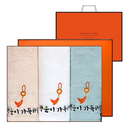 옥행운 130g 3매 선물세트