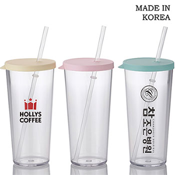 [맘젬] 베이직스트로우 컵 670ml