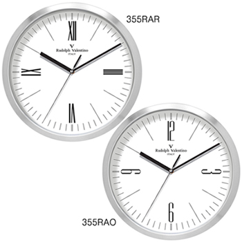 발렌티노 알루미늄 무소음벽시계 355RAR/355RAO
