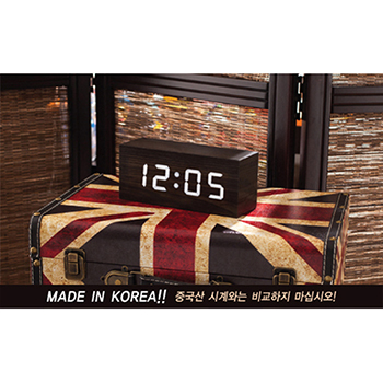 LED전파수신 탁상시계 335A