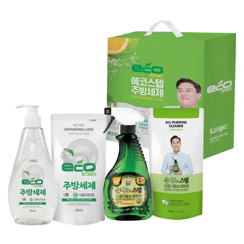 이상민 에코스텝 주방세제 4종세트