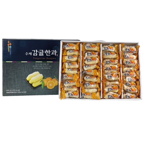 수제 감귤한과 600g (대) 선물세트