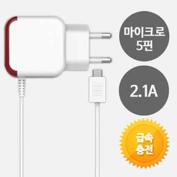 스피디 급속 5핀충전기 5V 2.1A , 9V 1.67A