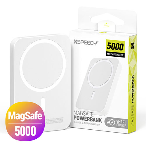스피디 10W 맥세이프 무선 충전 보조배터리 5000mAh