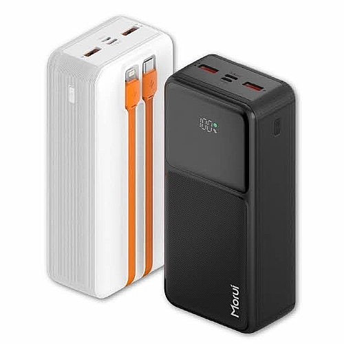 모루이 S8-PL 30000mAh 케이블 일체형 대용량 보조배터리