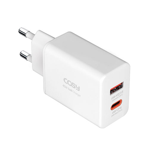 코시 볼트 45W PD+QC3.0 GaN 초고속충전기