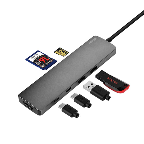 코시 타입C 멀티 스테이션 (HDMI, PD, USB3.0, CARD S
