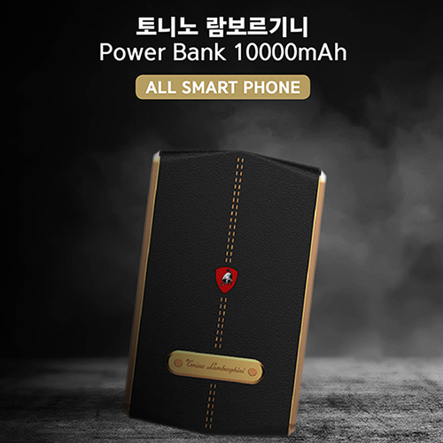 코끼리 람보르기니 퀵  보조배터리 10000mAh KP-NP100U2L  BKTLKR USB