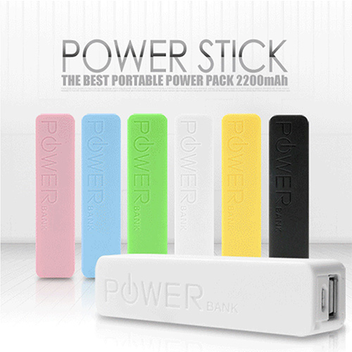 [프리모셀] 파워스틱 보조배터리 2200mAh(5핀)