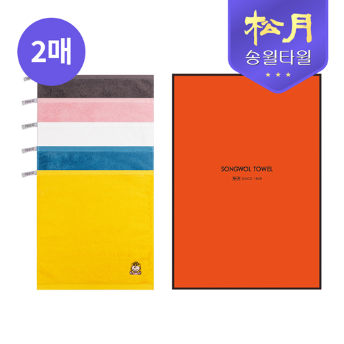 [송월타올] 스누피 피너츠 핸드타월34 2P 세트