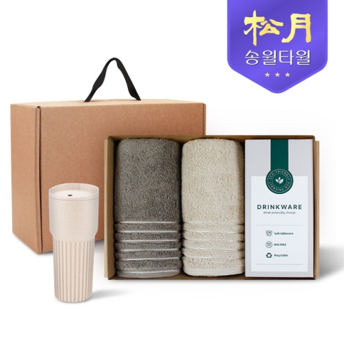 송월타올 리빙 기프트세트 7. 호텔컬렉션 필라라인40 